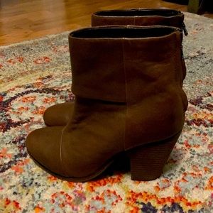 Rag & Bone brown leather bootie